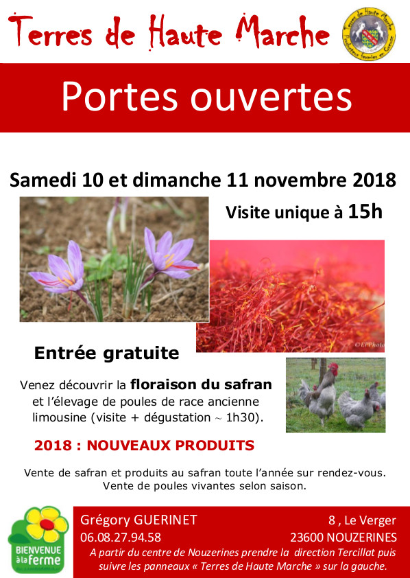Portes Ouvertes Terre de Haute Marche