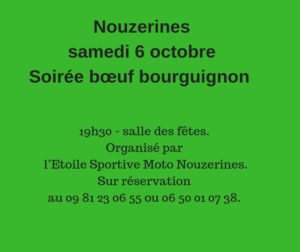 Soirée bœuf bourguignon